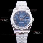 ARF 904L Steel Replica Rolex Datejust 36 Swiss-3135 Blue Face Jubilee Watches